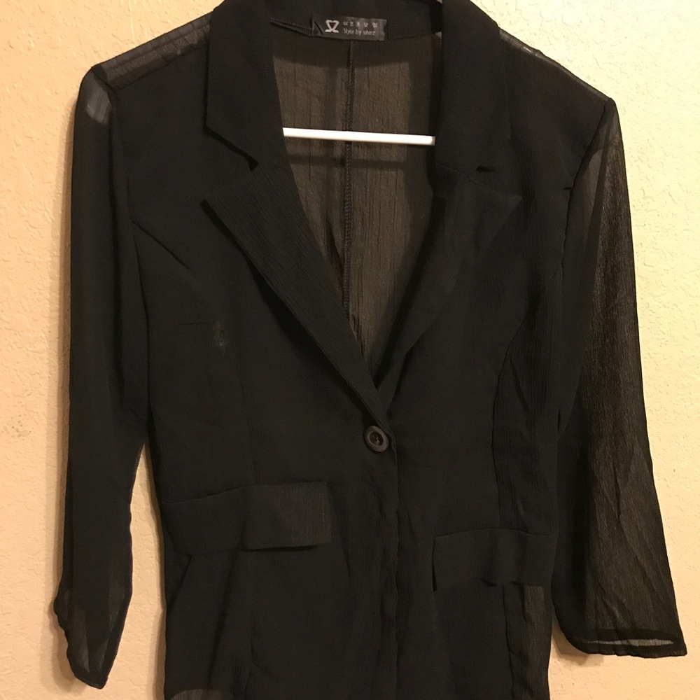Blazer style shirt